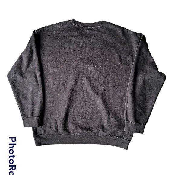 revolution black Oversized Heavy Blend Graphic Crewneck Sweatshirt-Size 2XL - Picture 3 of 4